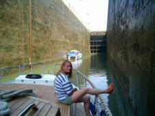 In der Schleuse